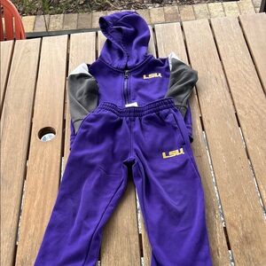 Kids Purple SWEATSUIT LSU
